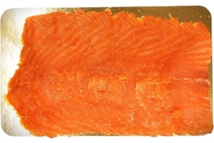 KOUD GEROOKTE ZALM PLAKKEN 500gr DPV